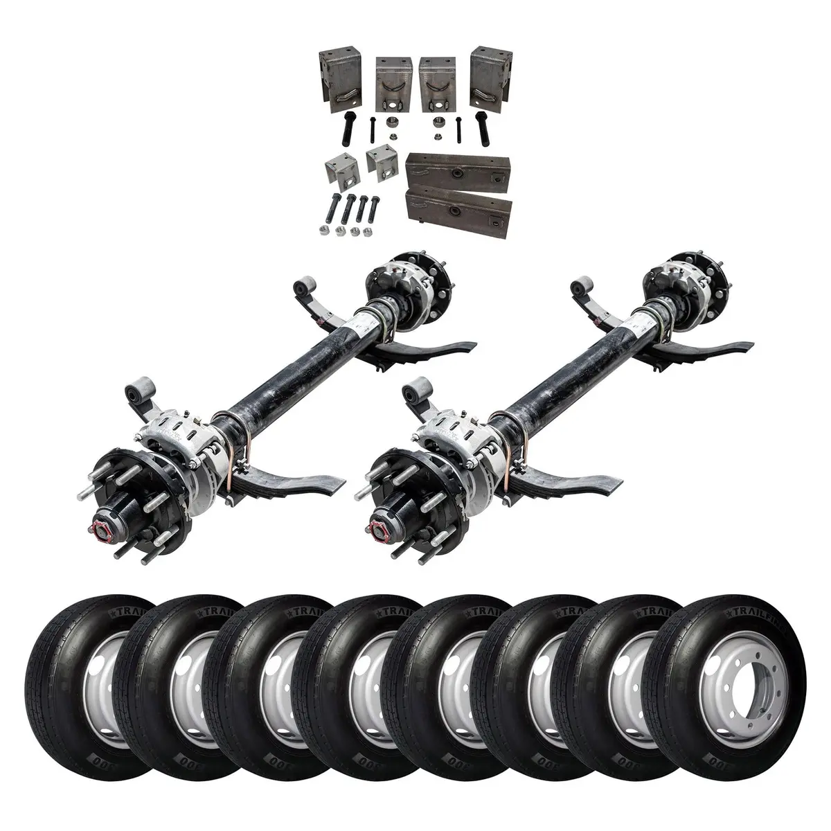 16,000 Lb Lippert Tandem Tk Axle Hydraulic Tk Trailer Kit - 32K Capacity (Original Series) 1