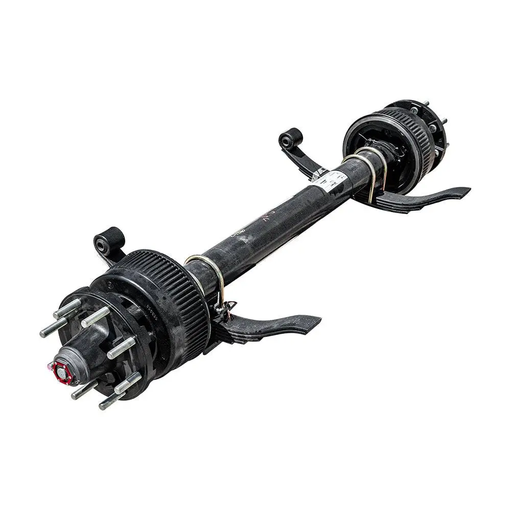 16K Lippert Trailer Axle - Sprung - 16000 Lb Electric Brake 8 Lug 1