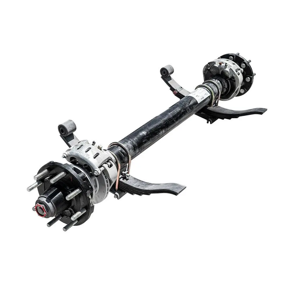 16K Lippert Trailer Axle - Sprung - 16000 Lb Hydraulic Disc Brake 8 Lug 1