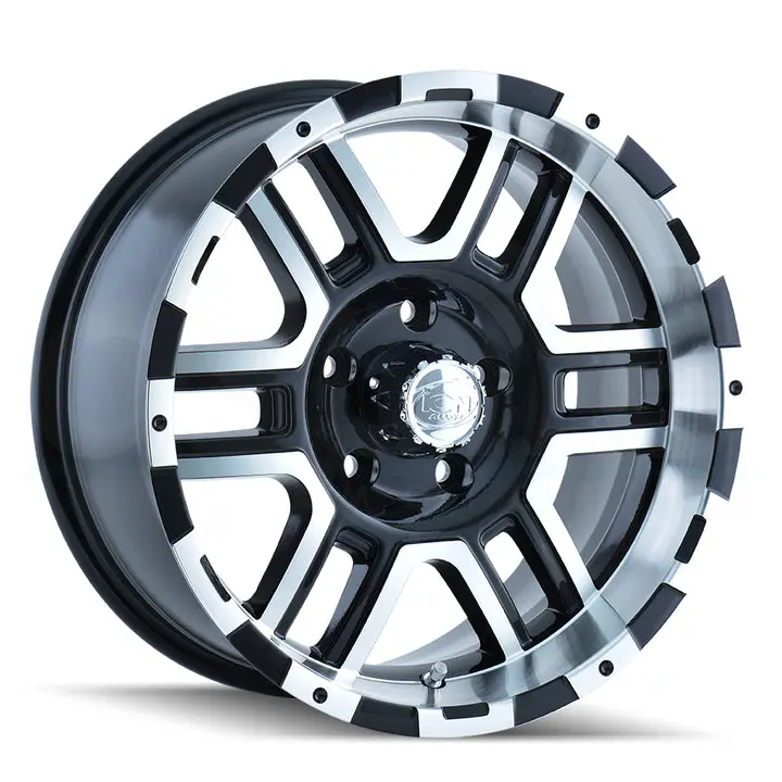 Ion Wheels 179 Black Machined Lip 3