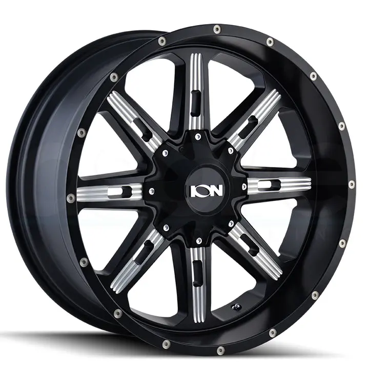 Ion Wheels 184 Black Milled 1