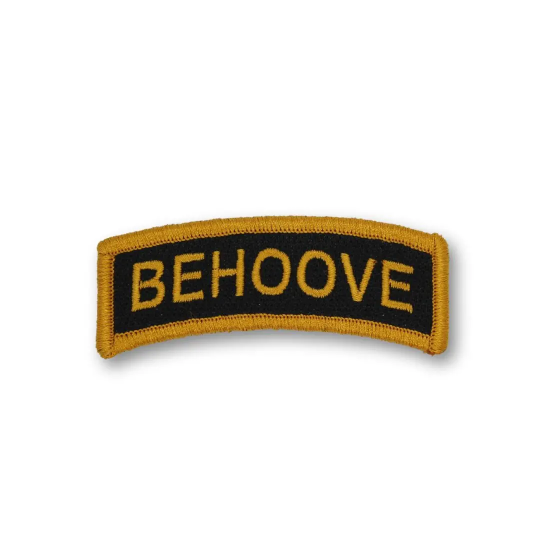 Behoove Embroidered Patch 1