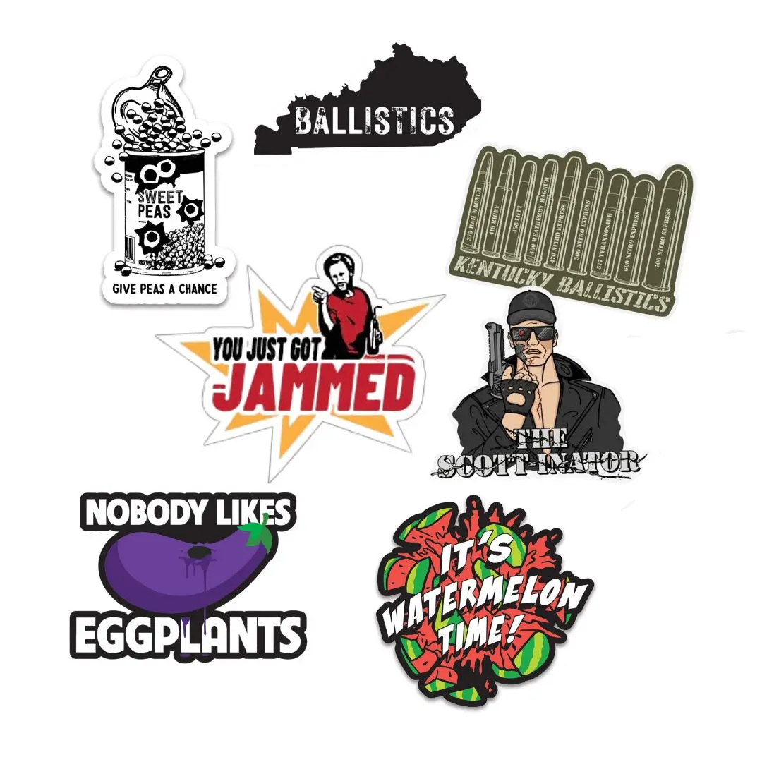 Kentucky Ballistics Sticker Bundle #1 1