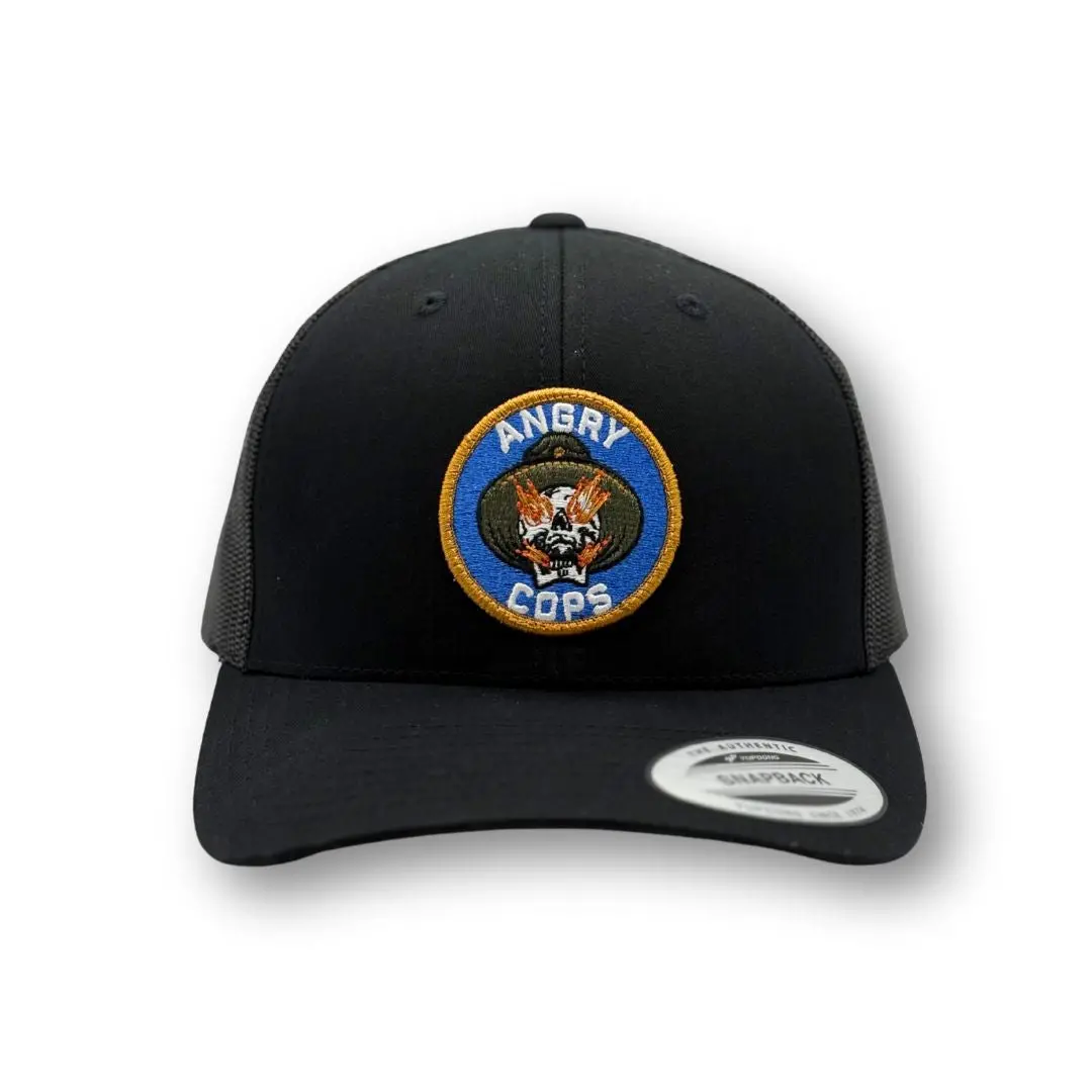 Angry Cops Skull Hat 1