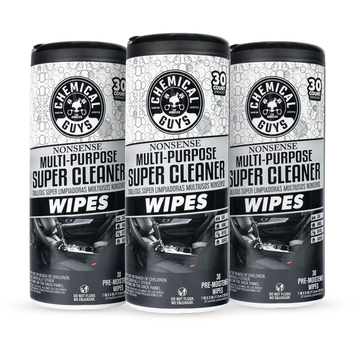 Nonsense Multi-Purpose Super Cleaner Wipes 3-Pack Kit 1