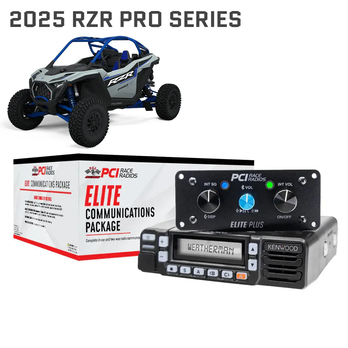 Rzr Pro R Series 2025 Elite Utv Communications Package 1