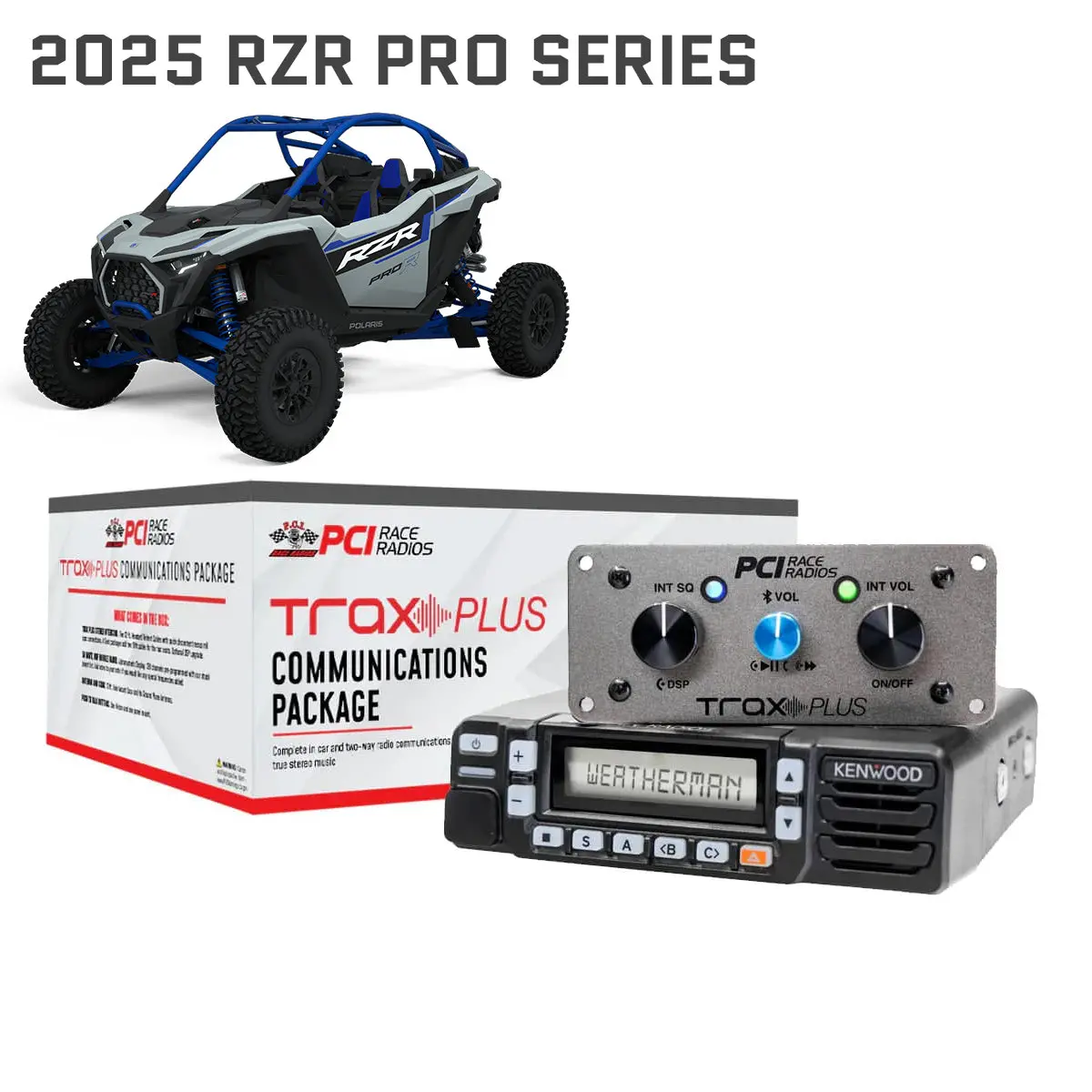 Rzr Pro Series 2025 Trax Utv Communications Package 1