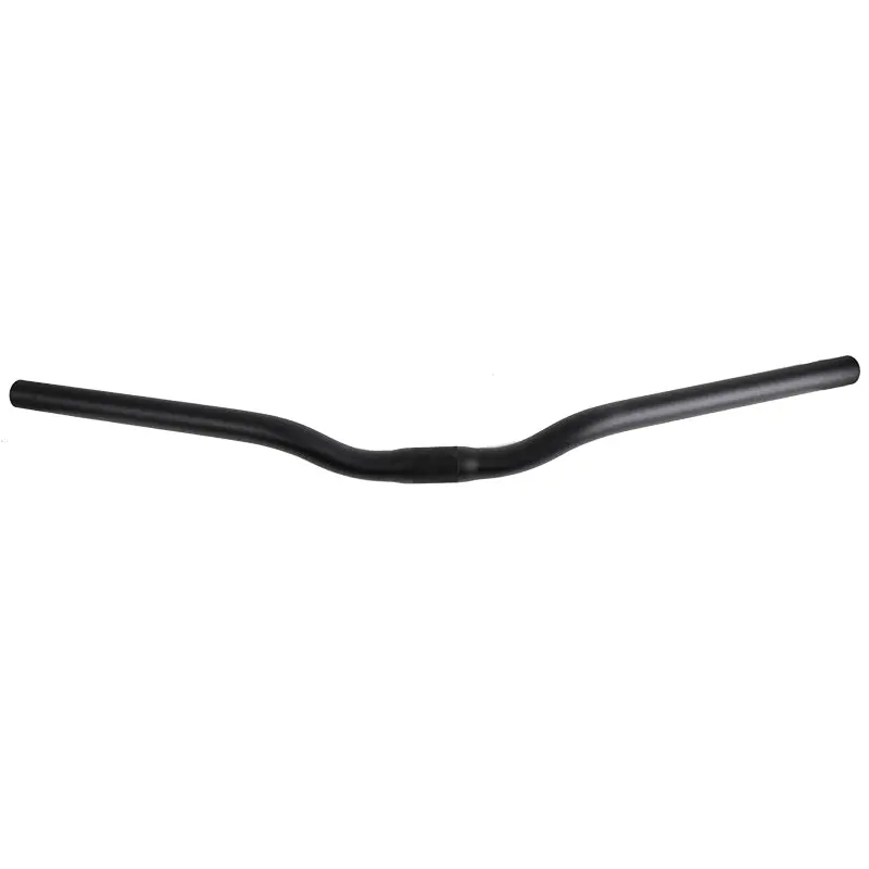 Handlebar Mtb Flat 25.4 30Mm Rise 15D Sweep 620Mm Alloy Black 1