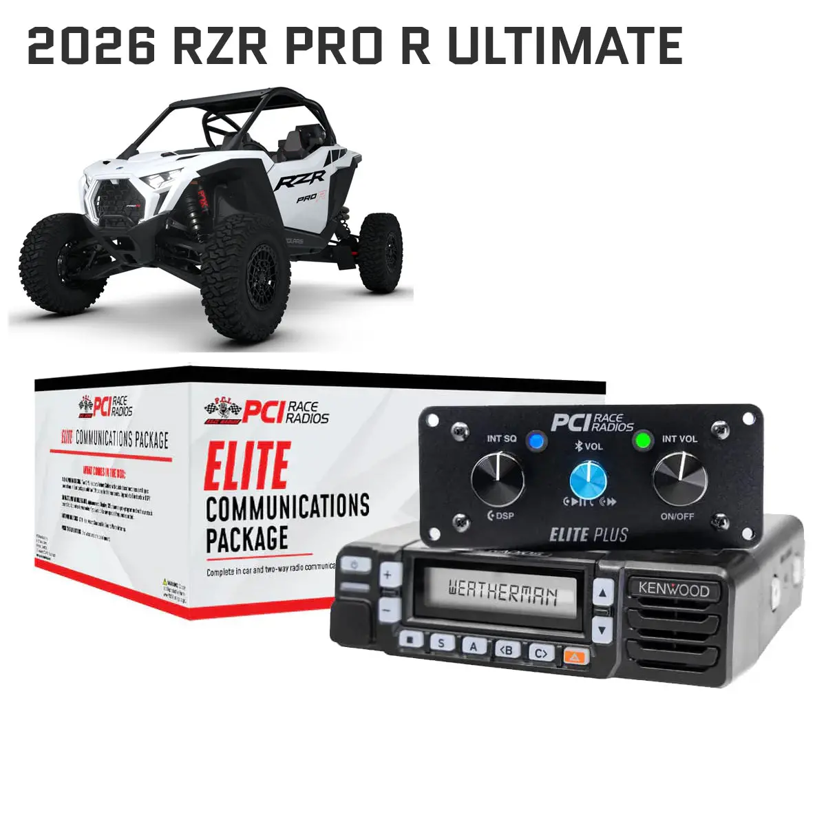 Rzr Pro R Ultimate 2026 Elite Utv Communications Package 1