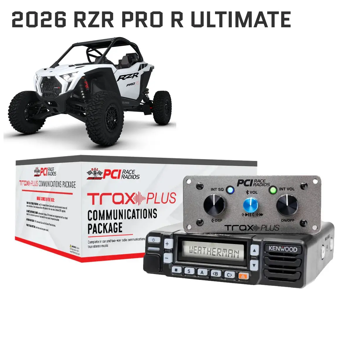 Rzr Pro R Ultimate 2026 Trax Utv Communications Package 1