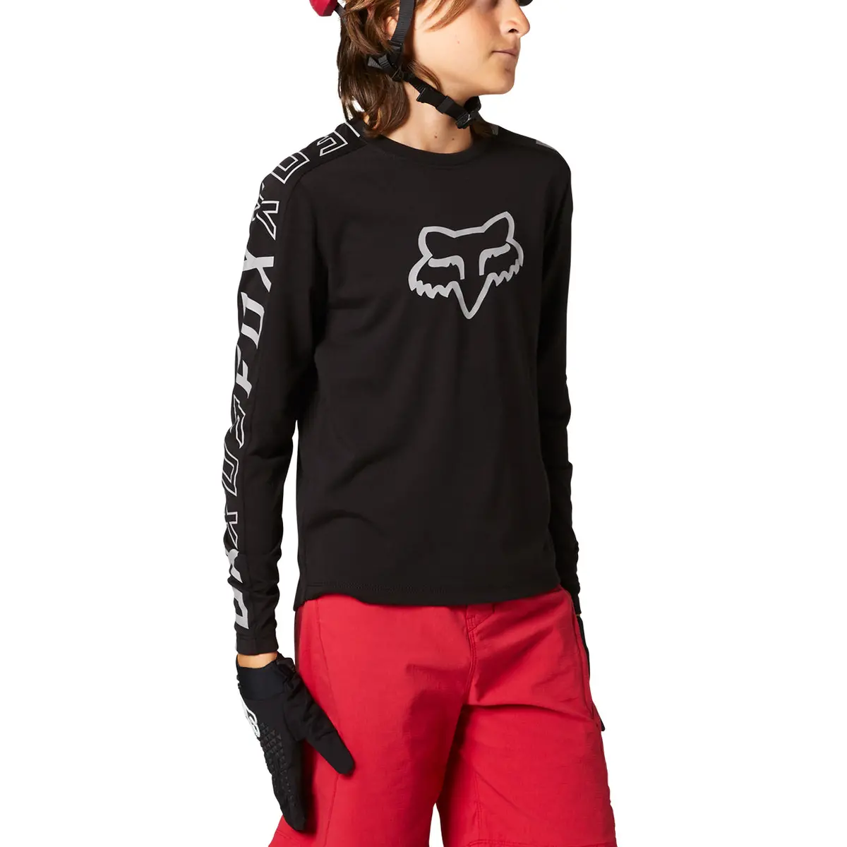 Fox Youth Ranger Dr Long Sleeve Jersey (2021) 1