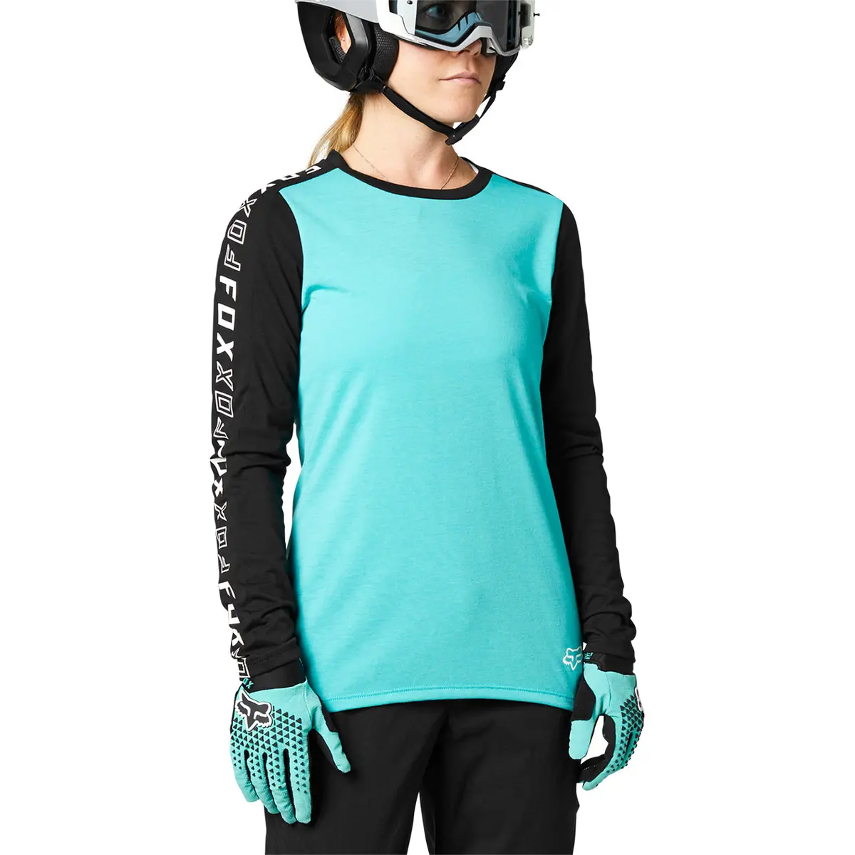 Fox Womens Ranger Dr Long Sleeve Jersey (2021) 1