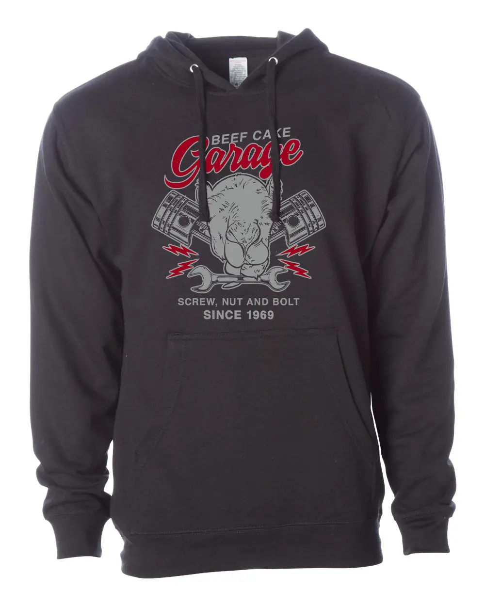 Beefcake Garage Hoodie 1