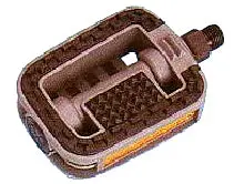 Bpw 1/2 Pedals Black (3492) 2