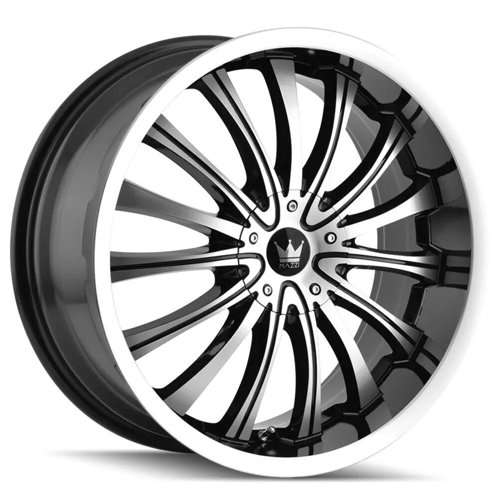 Mazzi Wheels 351 Hype Black Machined 1