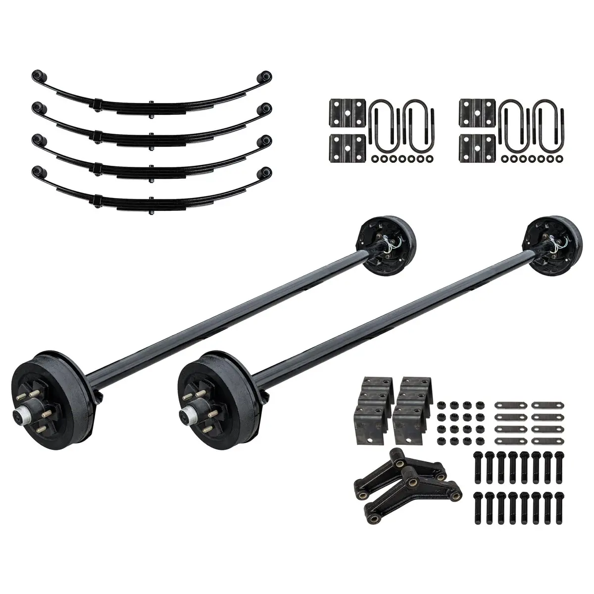 3500 Lb Tk Heavy Duty Tandem Axle Kit - 7K Capacity (Axle Series) 1