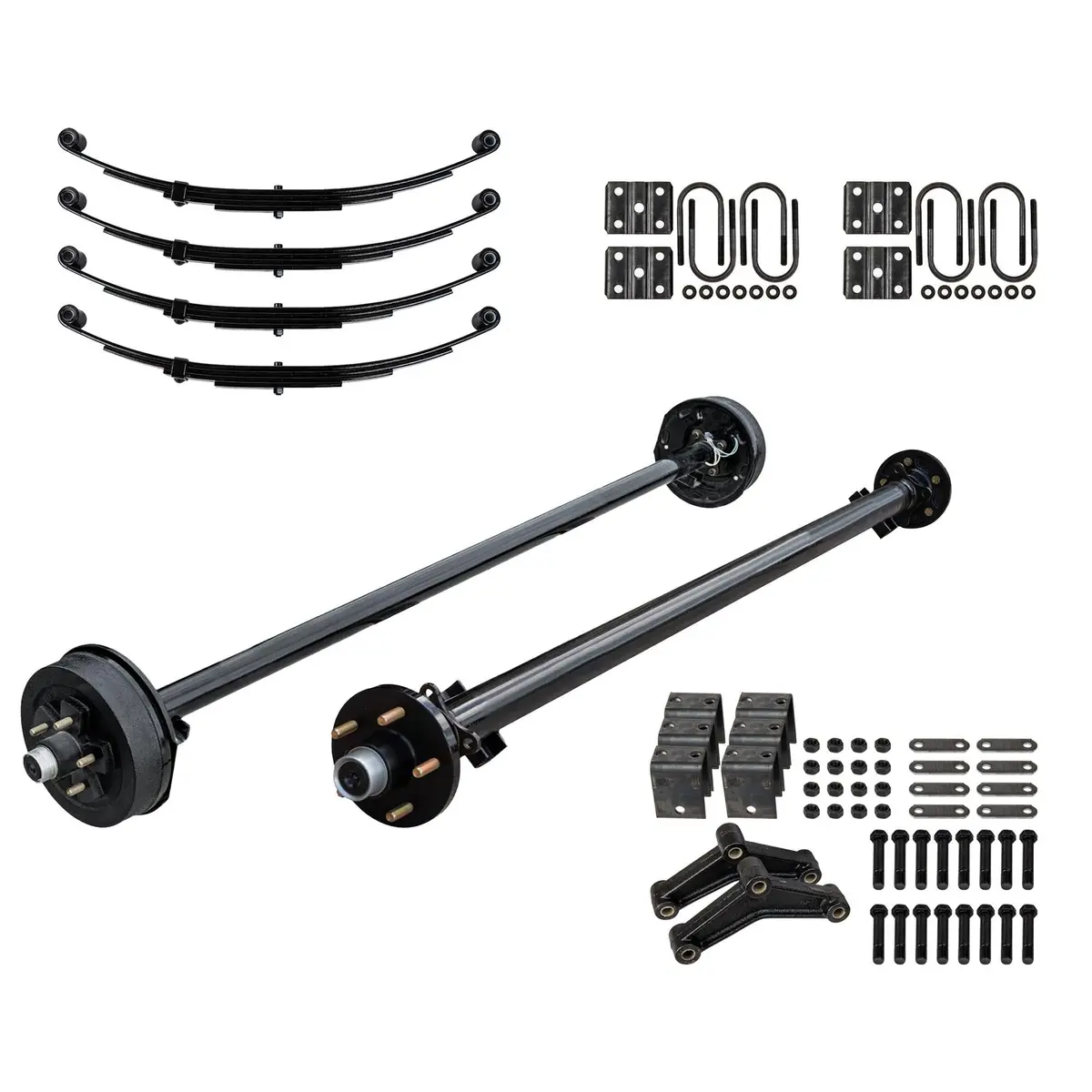 3500 Lb Tk Light Duty Tandem Axle Kit - 7K Capacity (Axle Series) 1