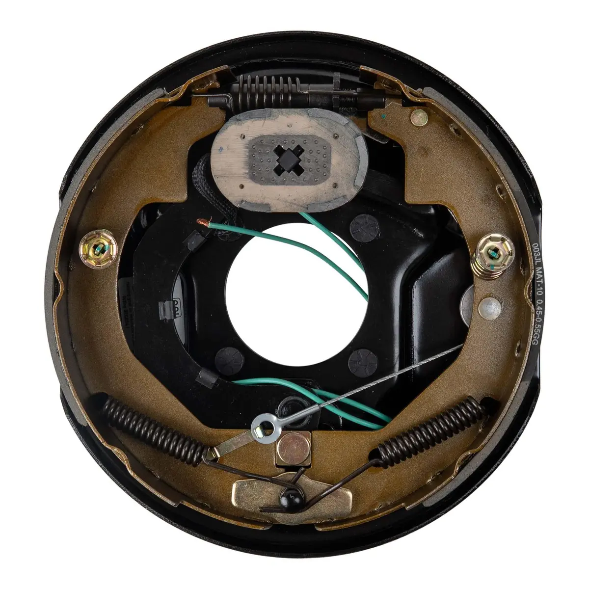 3.5K Trailer Axle Electric Brake Assembly - 3500 Lb - 10"X2.25" - Right Hand (Passenger Side) - Dexter Compatible 1