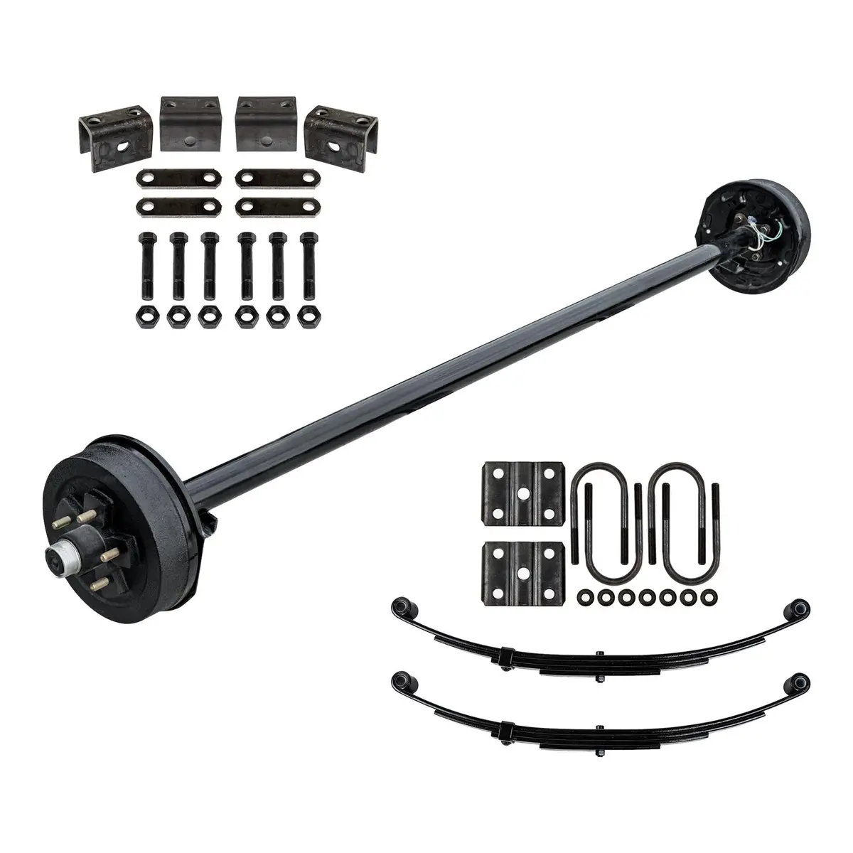 3500 Lb Tk Heavy Duty Single Axle Kit - 3.5K Capacity (Axle Series) 1