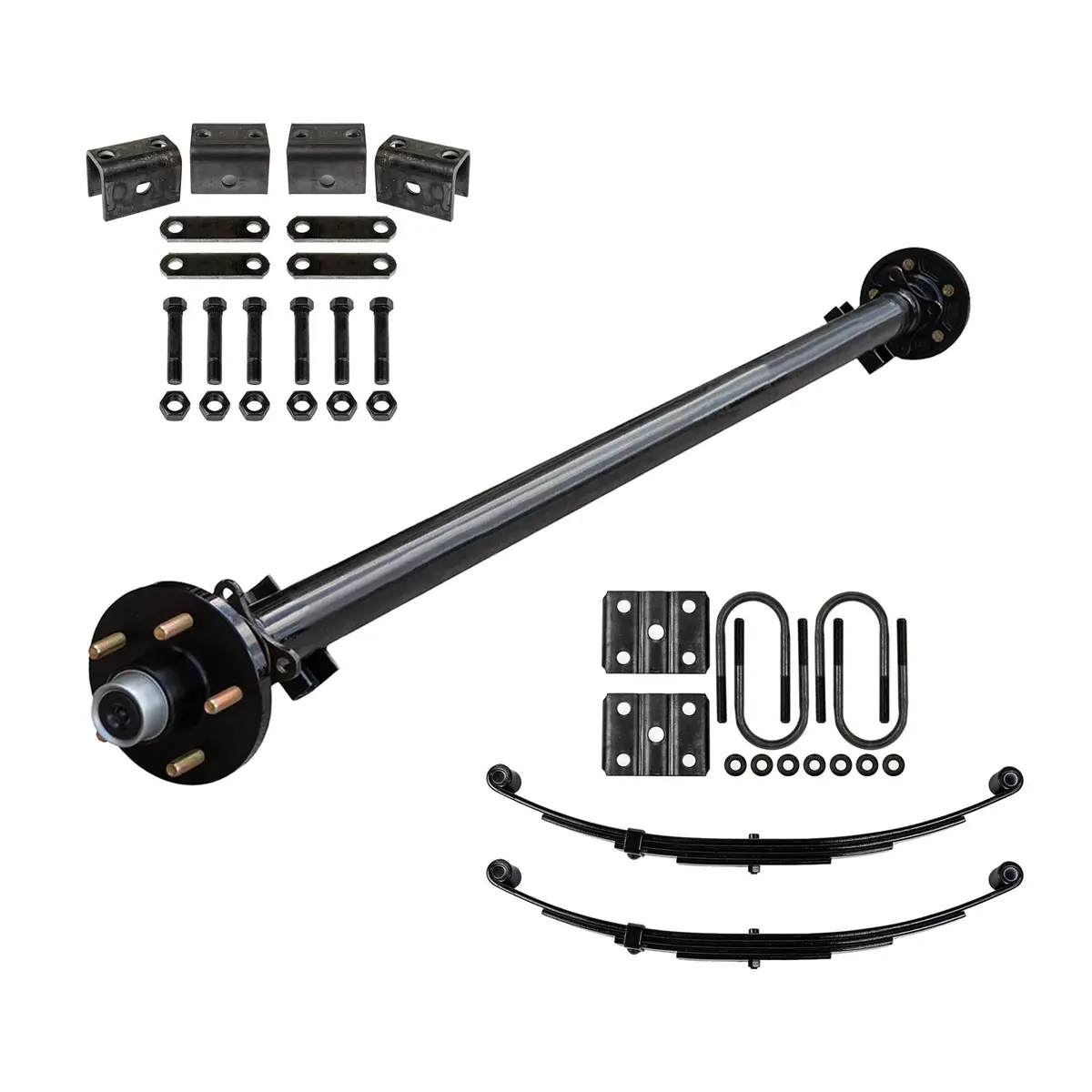 3500 Lb Tk Light Duty Single Axle Kit - 3.5K Capacity (Axle Series) 1