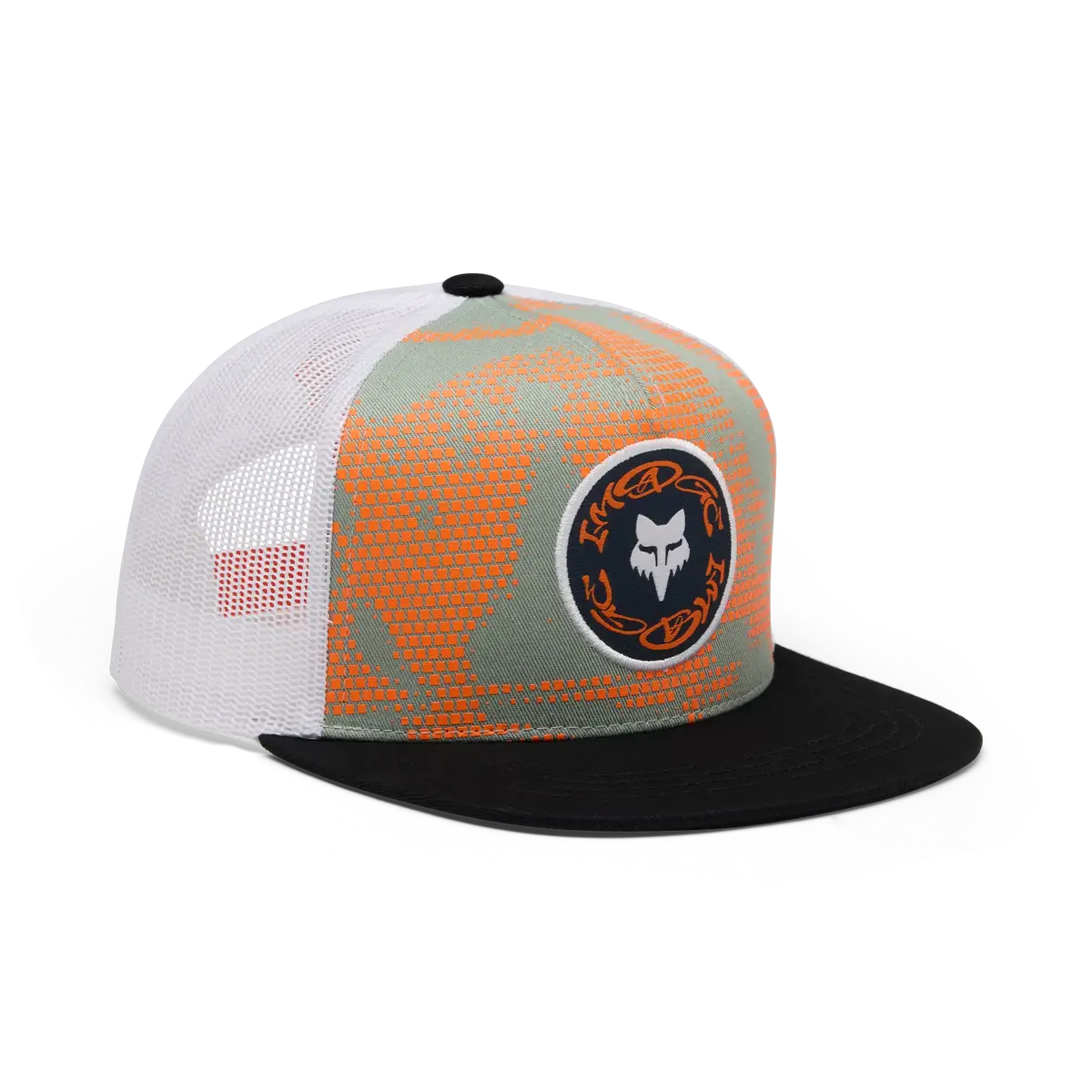 Fox Youth Image Print Snapback Hat 1