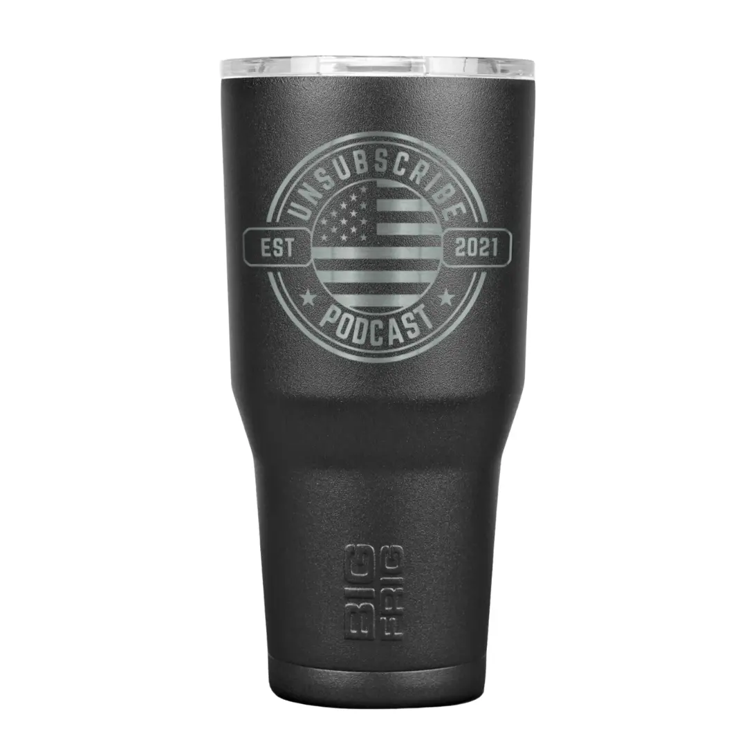 Unsubscibe Podcast Tumbler 1