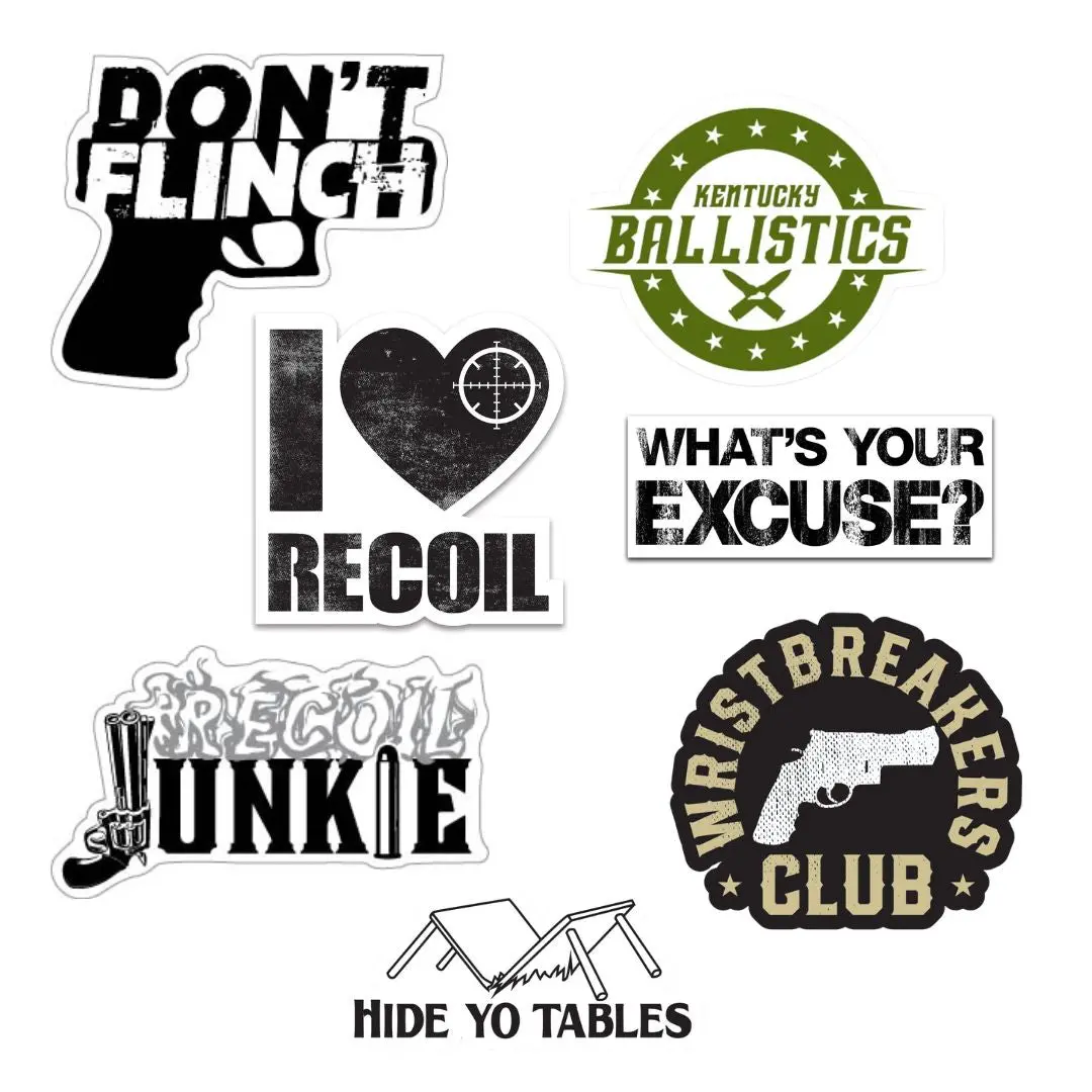 Kentucky Ballistics Sticker Bundle #3 1
