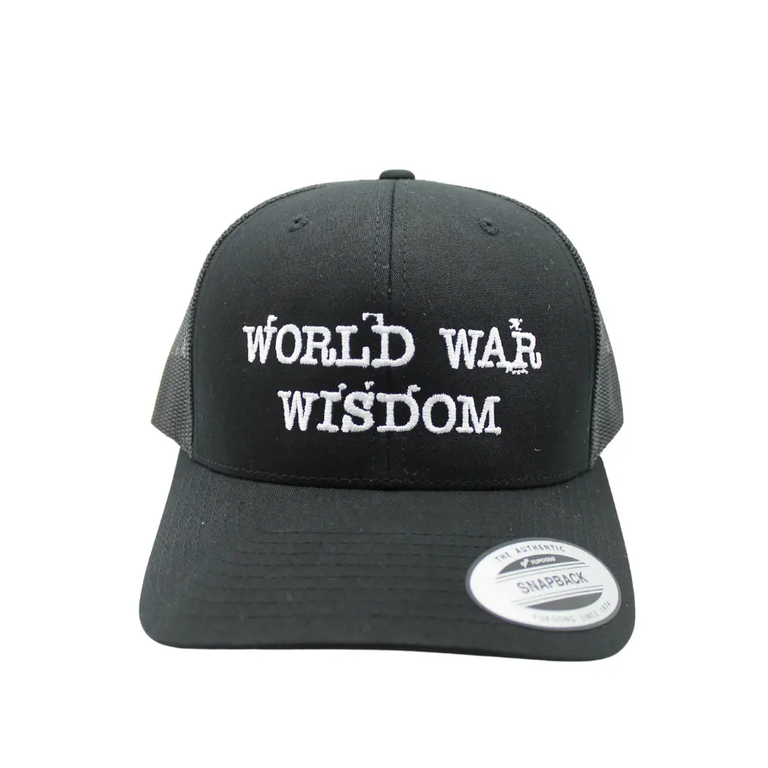 World War Wisdom Logo Trucker Hat 1