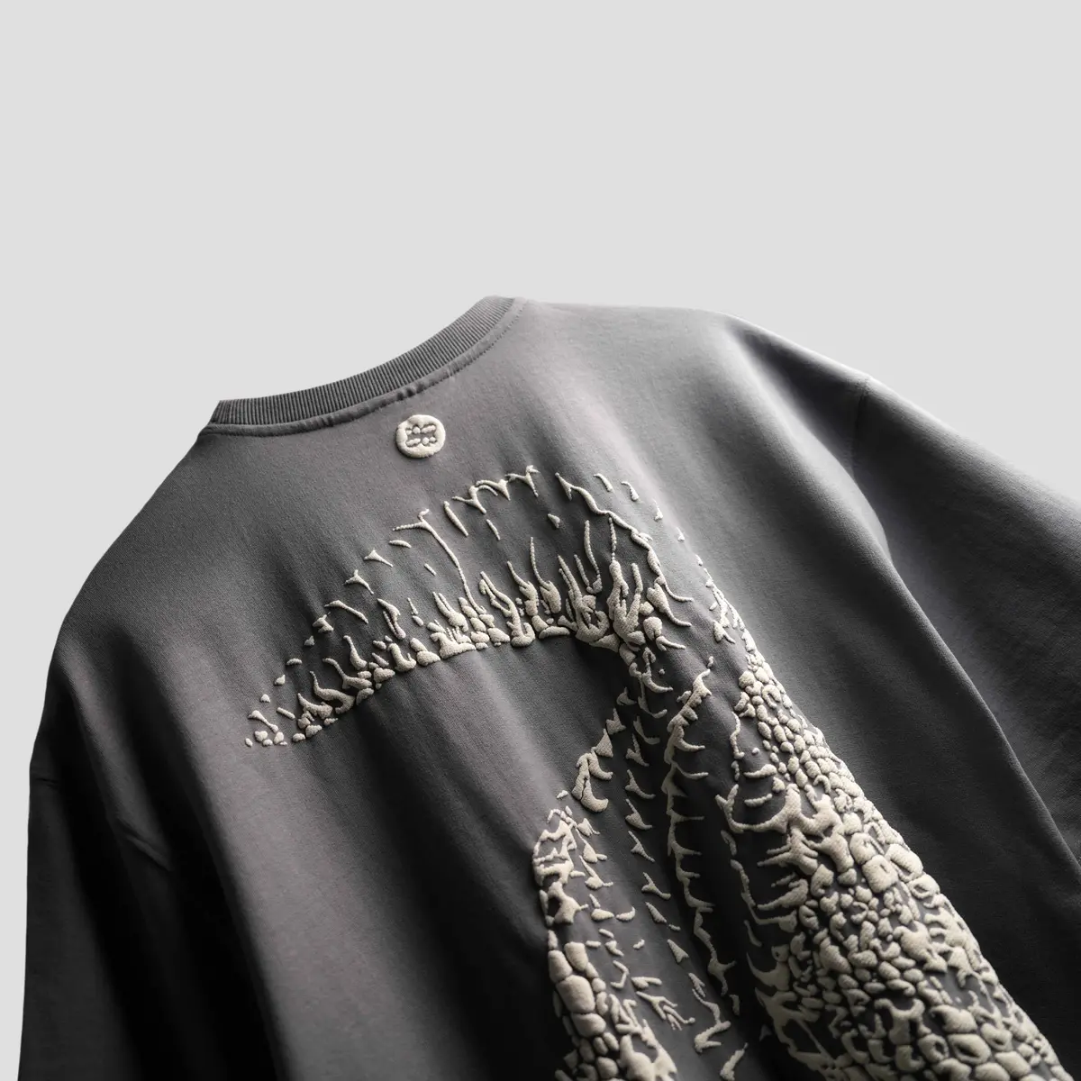 Grey Crocodile T-Shirt 1