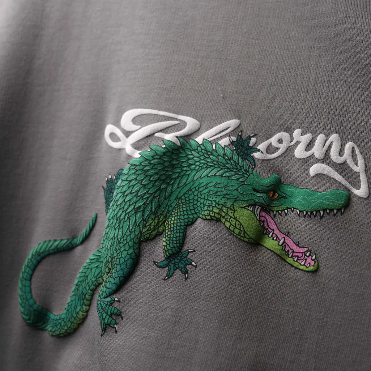 Grey Lacostlier T-Shirt 4