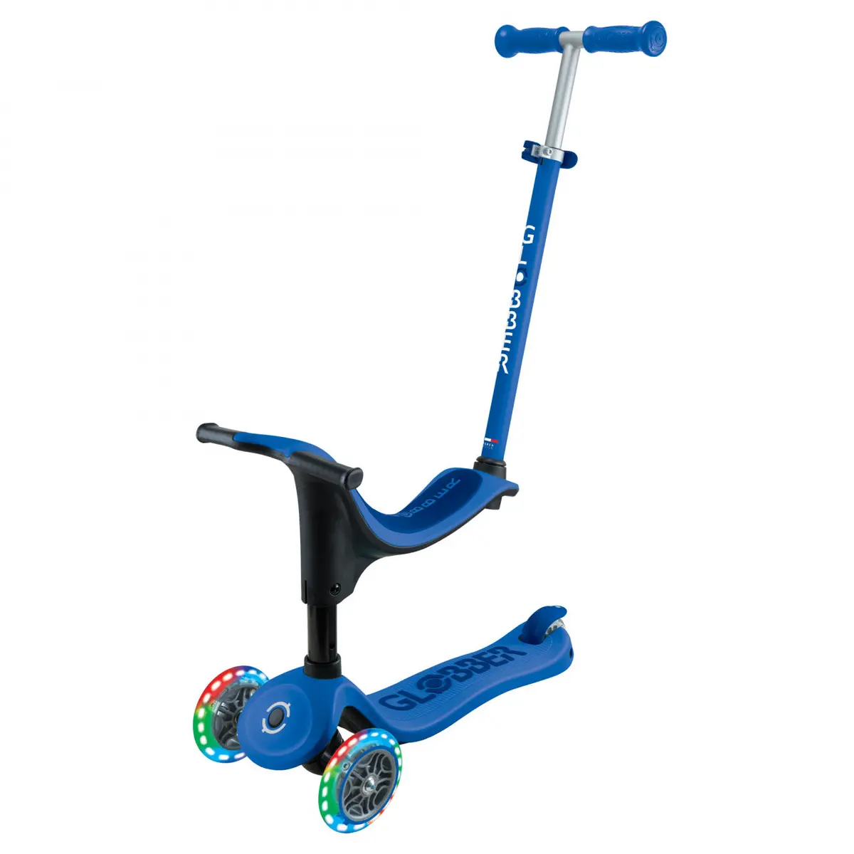 Globber Go Up Sporty Lights 3-In-1 Scooter 1