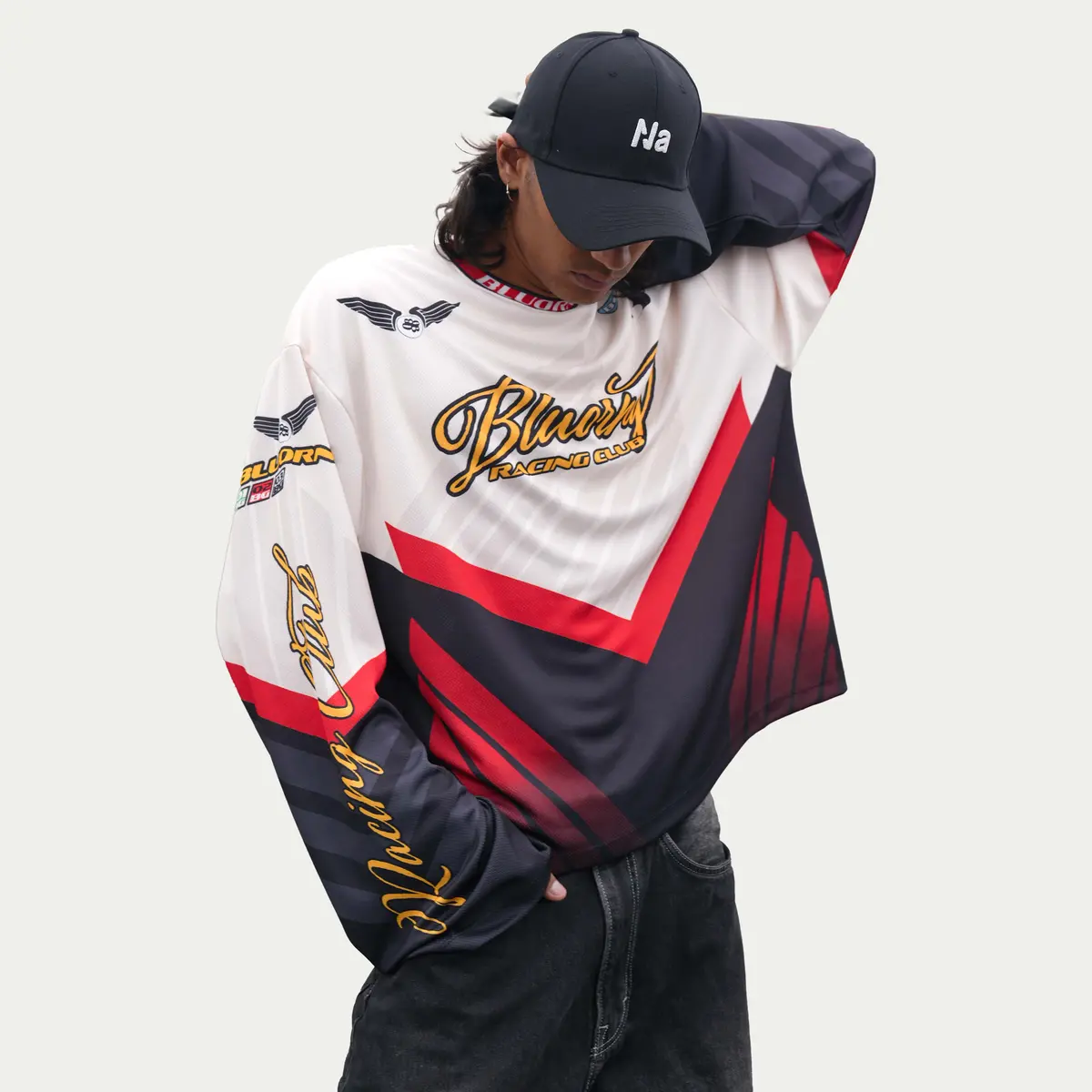 Drs Red Full Sleeve Jersey 1