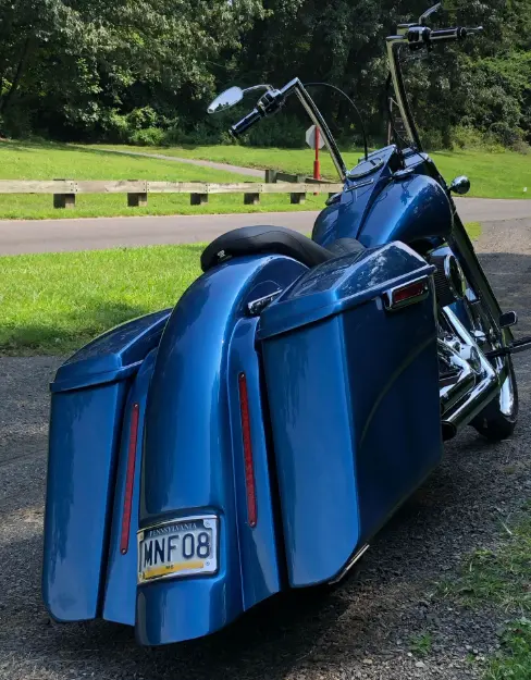 Hd Bagger Kit 5", Custom Baggers, Extended & Stretched Saddle Bags, Exclusive For Harley Davidson 1