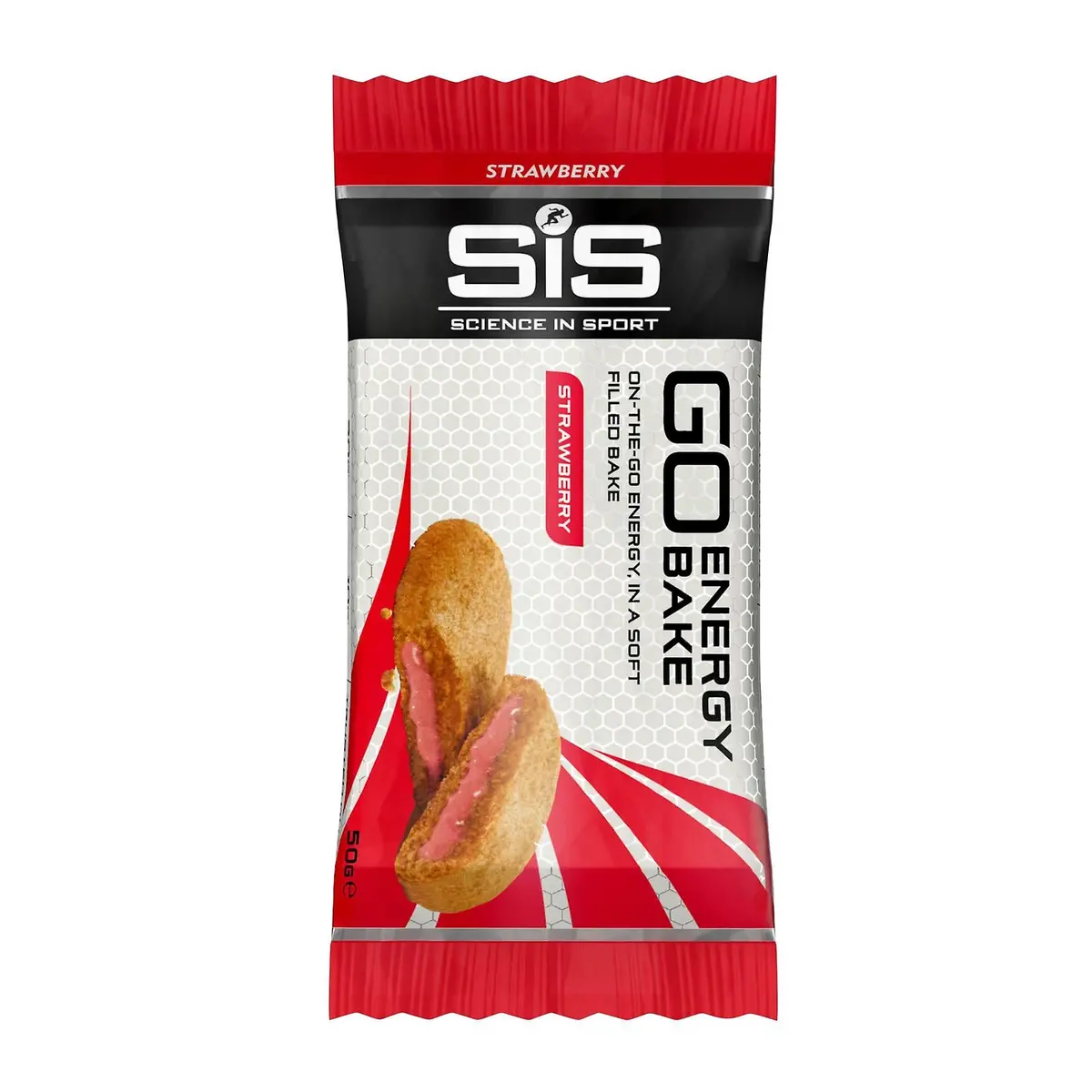 Science In Sport Go Energy Bar Bake 50G - Strawberry 1