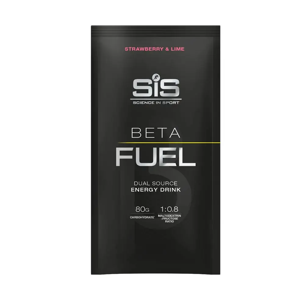 Science In Sport Beta Fuel Energy Sachets 80G - Strawberry & Lime 1