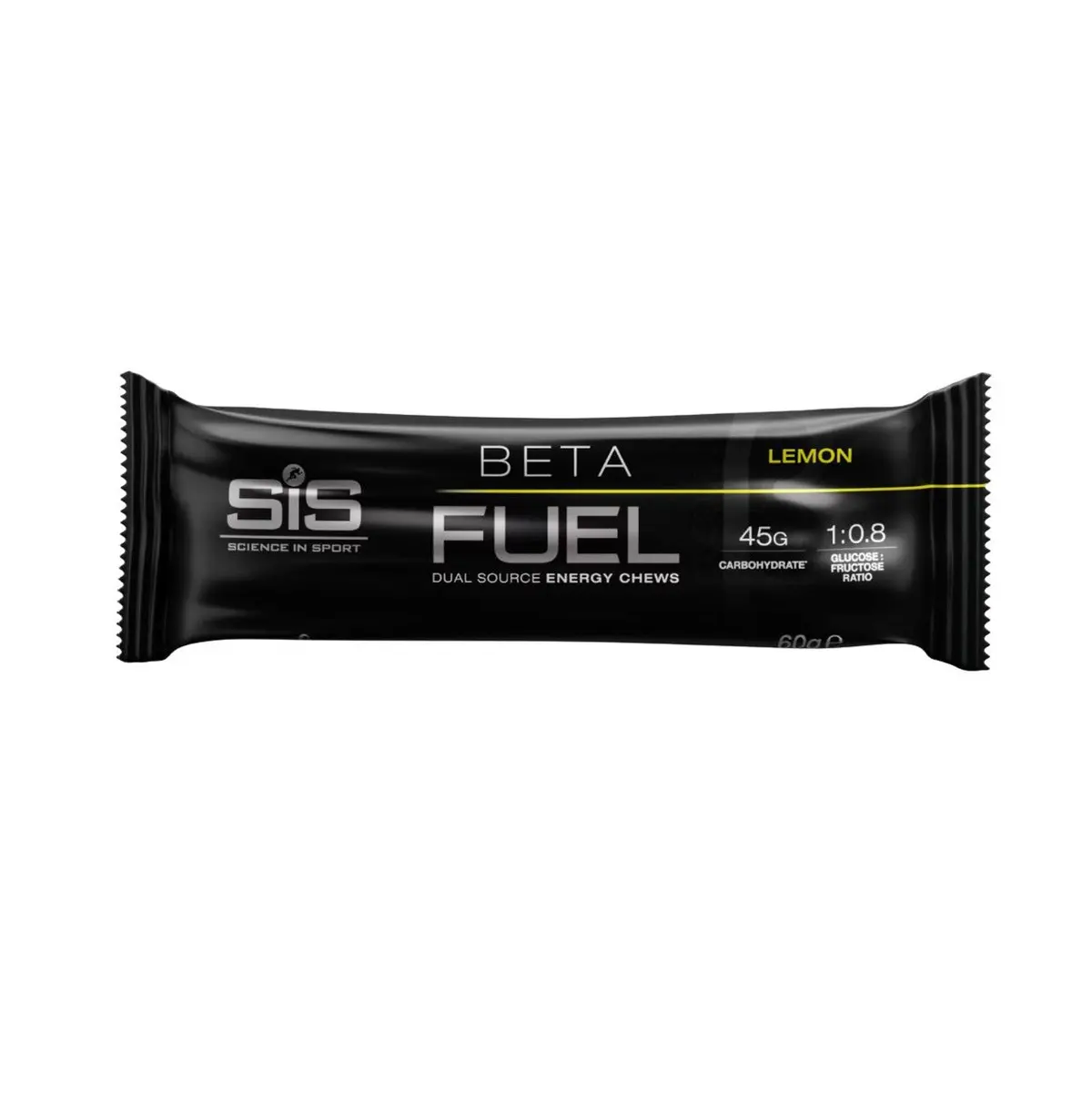 Science In Sport Beta Fuel Energy Chew Bar Lemon 60G 1