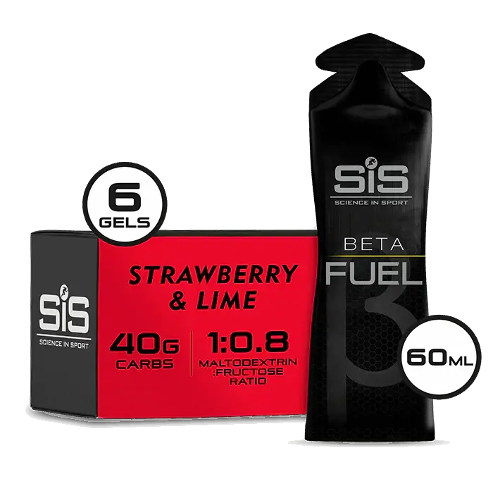 Science In Sport Beta Fuel Energy Gel Strawberry Lime 60Ml (6Pk) 1