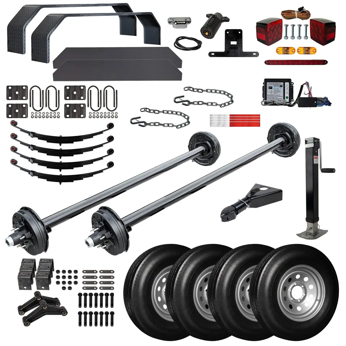 5200 Lb Tk Tandem Axle Trailer Parts Kit - 10.4K Capacity Hd (Complete Original Series) 1