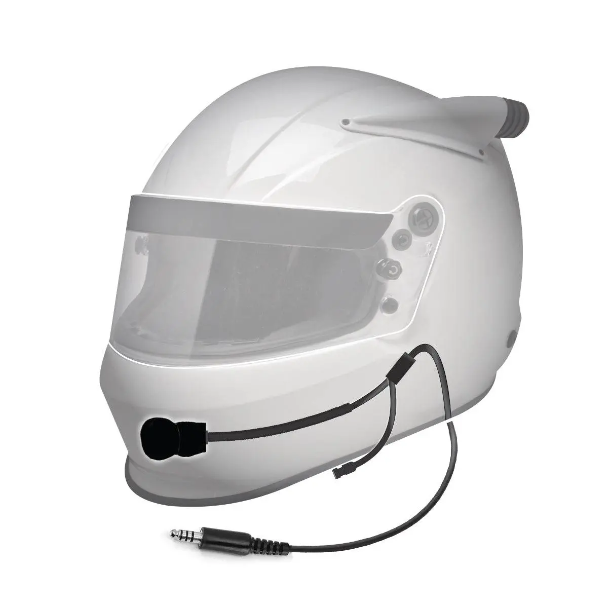 Imsa Helmet Wiring Kit - Straight Cord 1