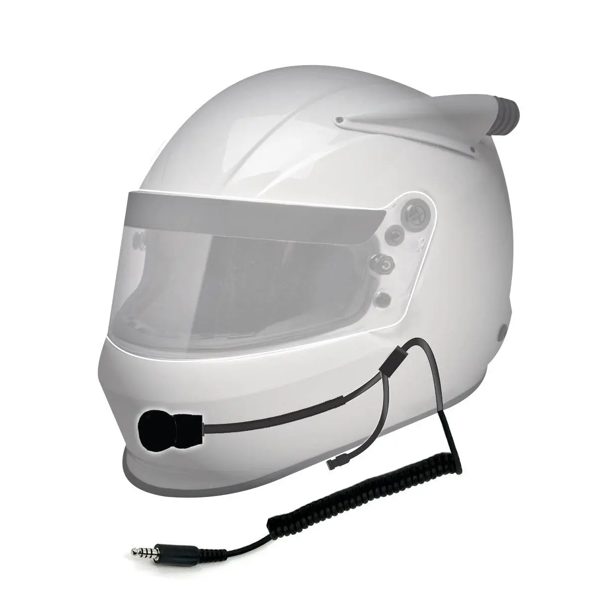 Imsa Helmet Wiring Kit - Coiled 1