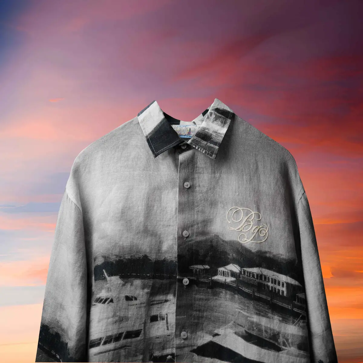 B/W Marina Bay Shirt 1