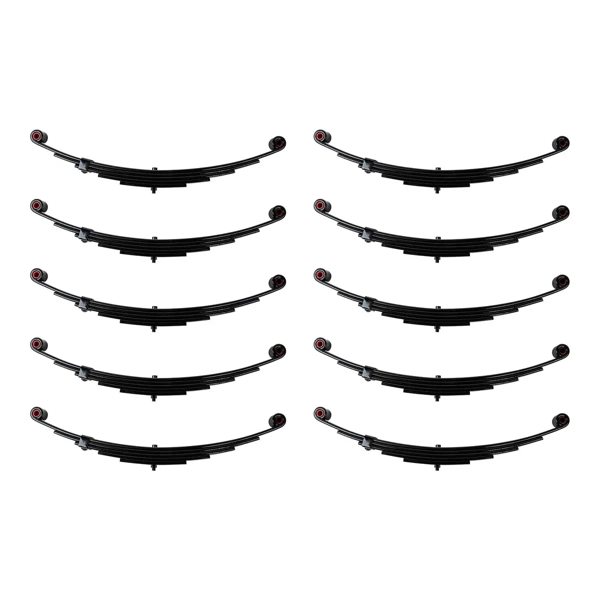 5 Leaf 25 1/4" X 1 3/4" Trailer Double Eye Spring For 6000 Lb Axles 5