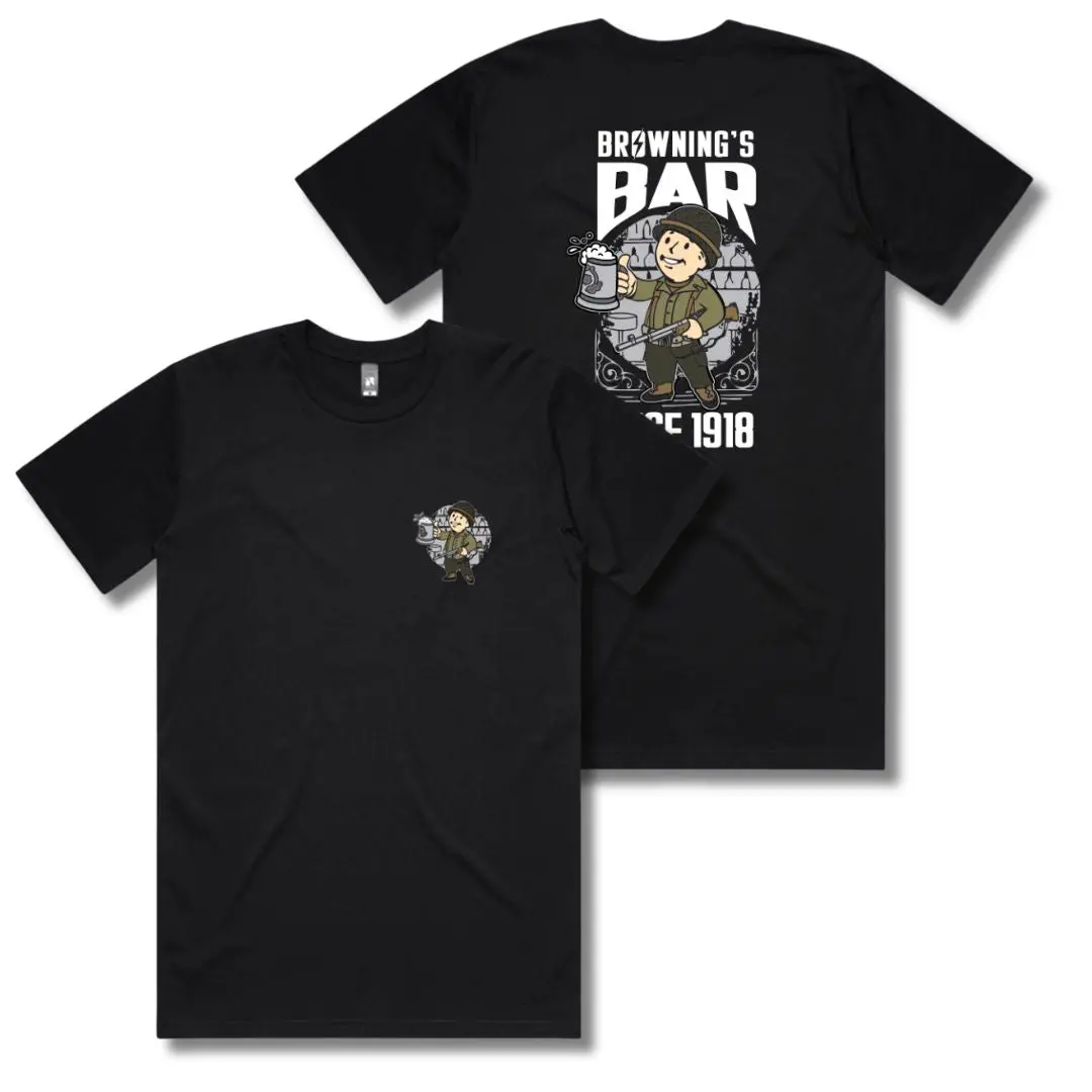Browning's Bar T-Shirt 1