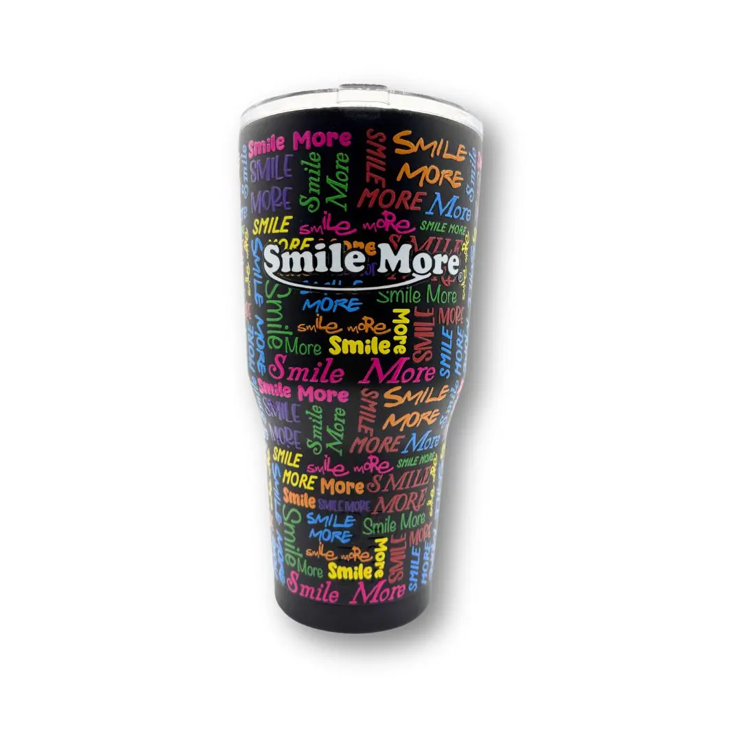 Colorful Smile More Tumbler 1