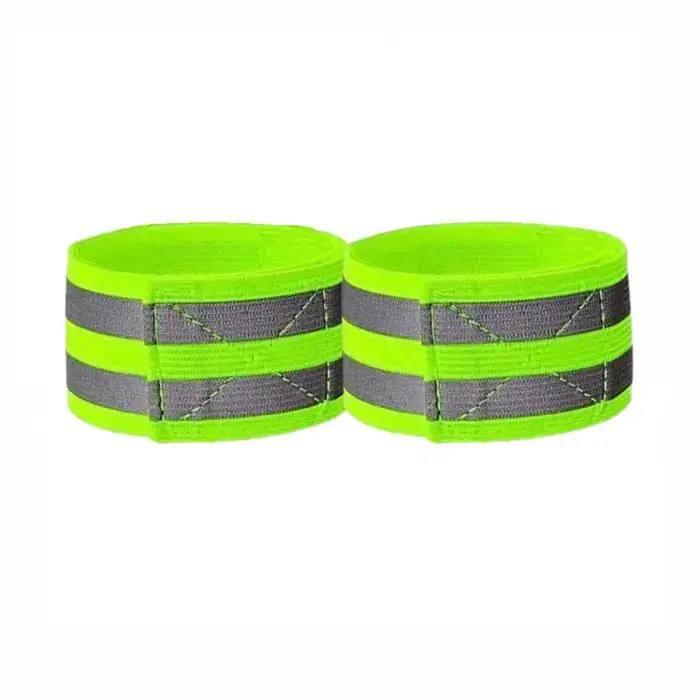 Proseries Safety Trouser Band Velcro Reflective Fluro Yellow 1