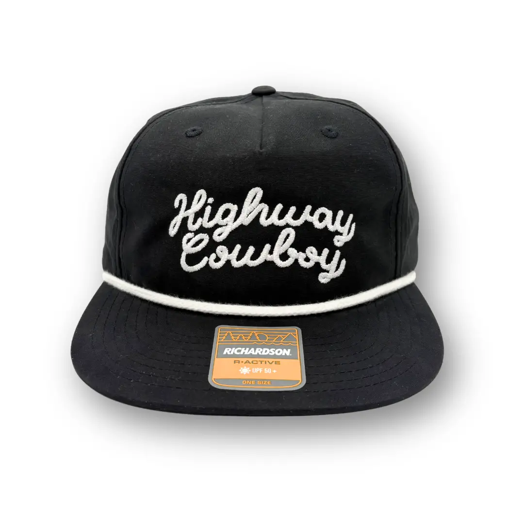 Highway Cowboy Rope Hat 1