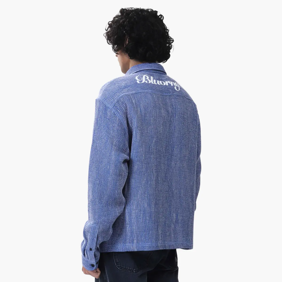 Blu Waffle Shirt 8