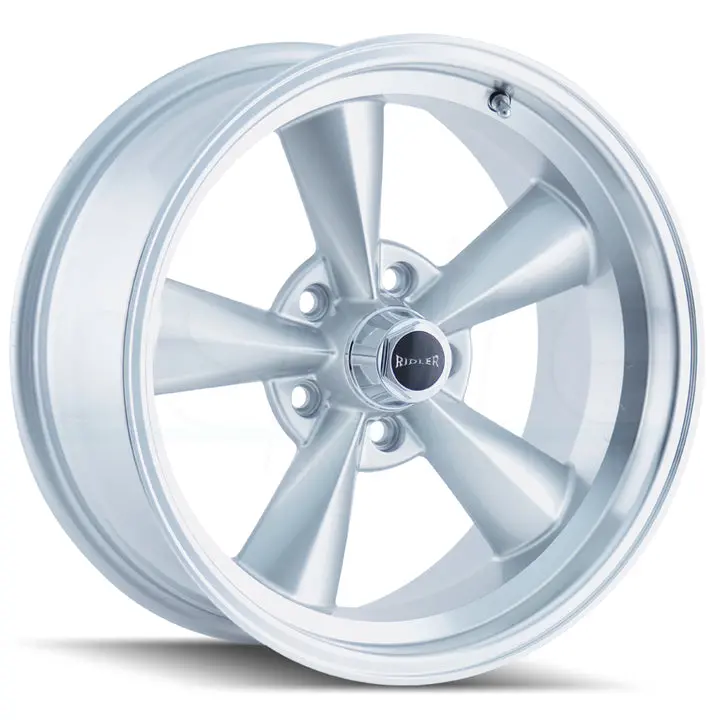 Ridler Wheels 675 Silver Machined Lip 1