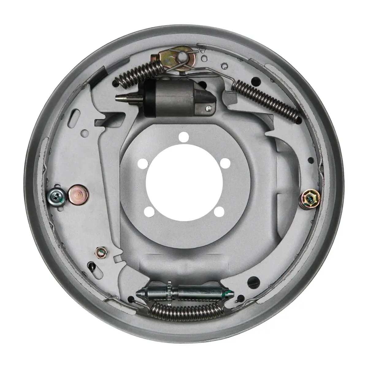 7K Trailer Axle Hydraulic Drum Brake Assembly - 12"X2" - 7000 Lb Capacity - Left Hand (Driver Side) 1