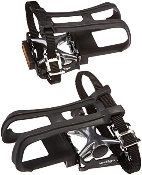 Qbp Alloy Trekking Pedals With Toe Clips 1